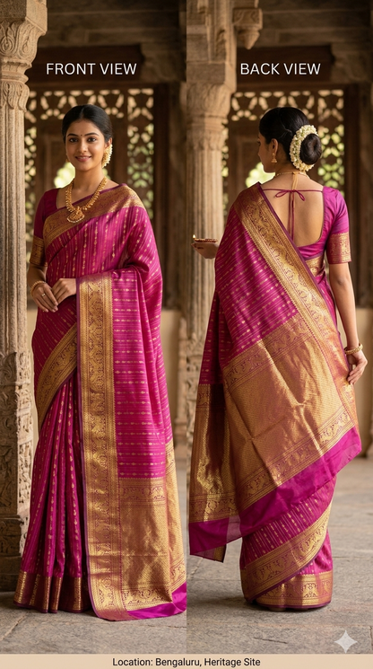 Pure Kanchipuram Silk Saree