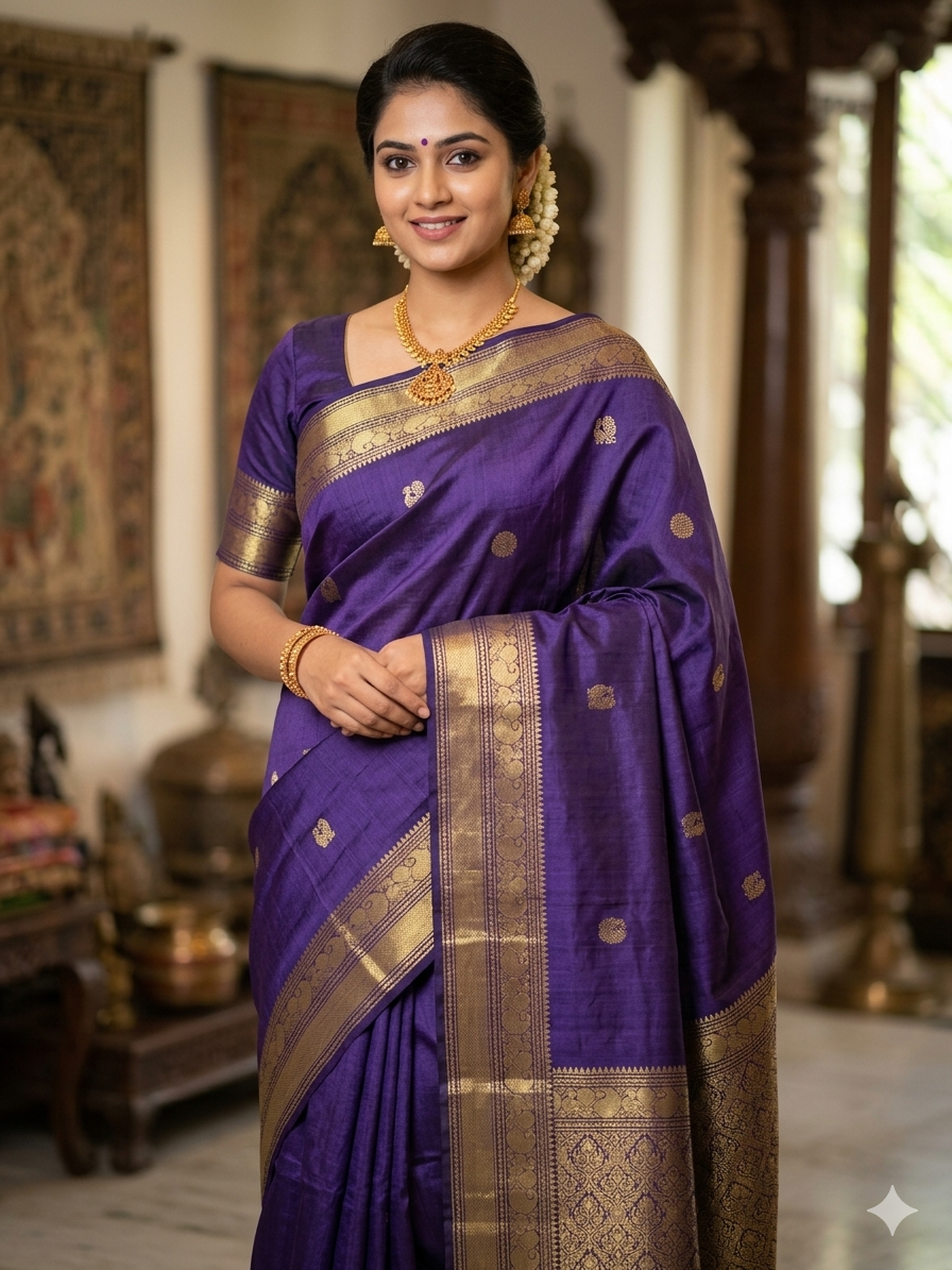 Pure Kanchipuram Silk Saree