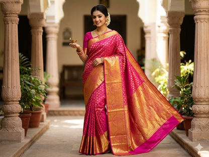 Pure Kanchipuram Silk Saree