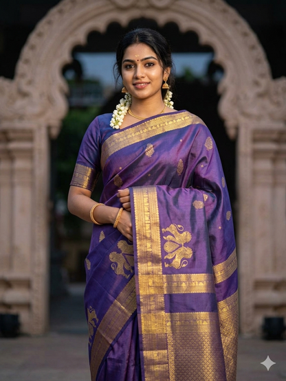 Pure Kanchipuram Silk Saree