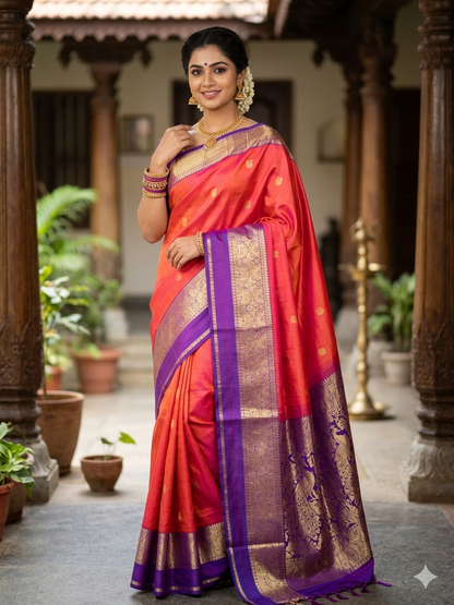 Pure Kanchipuram Silk Saree