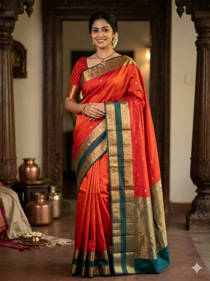 Pure Kanchipuram Silk Saree