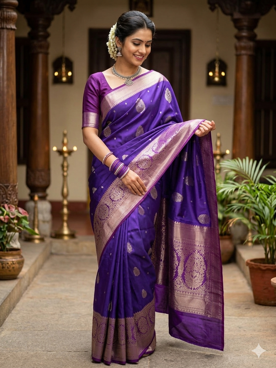 Pure Kanchipuram Silk Saree