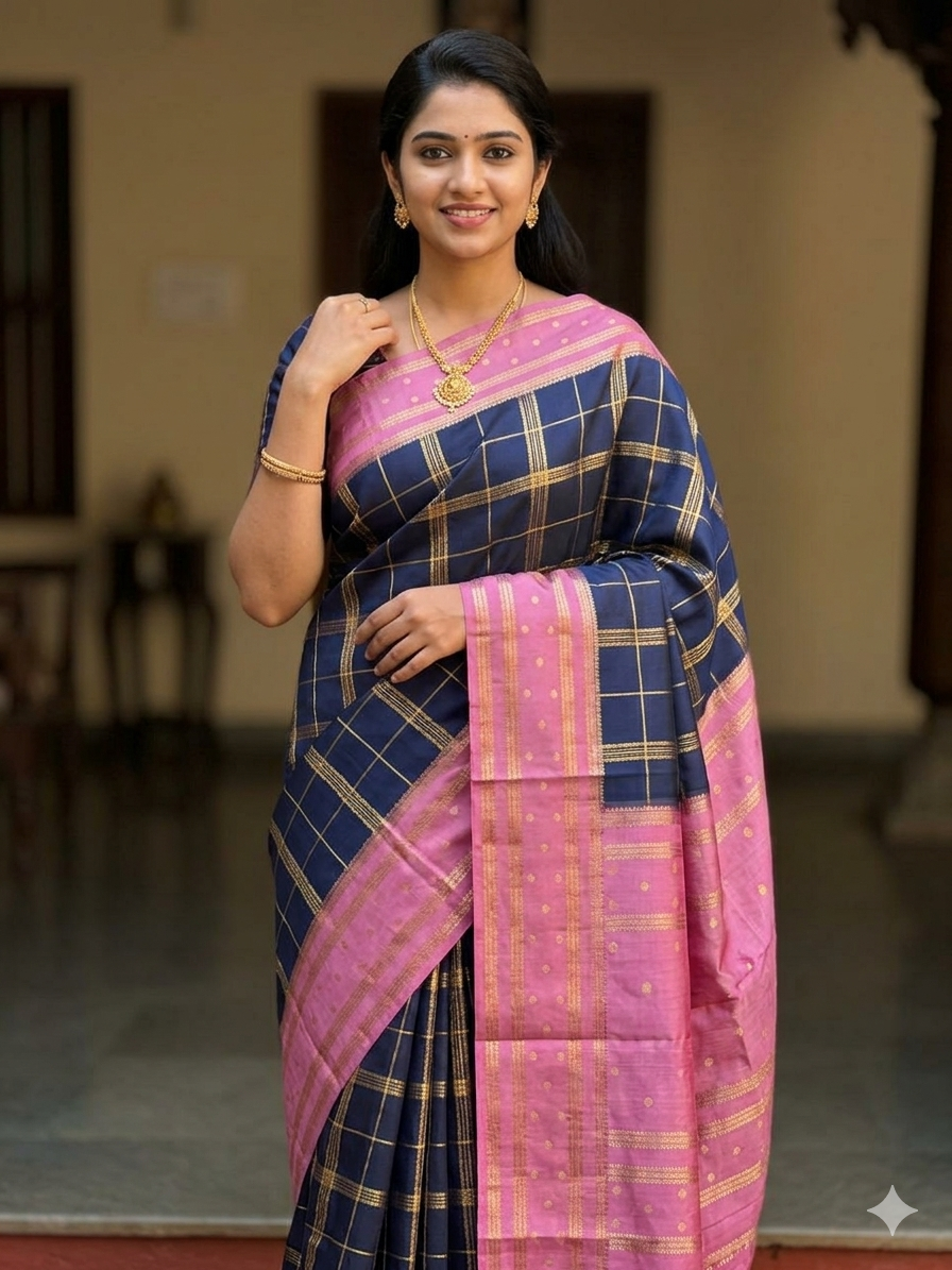 Pure Mysore Silk Saree.