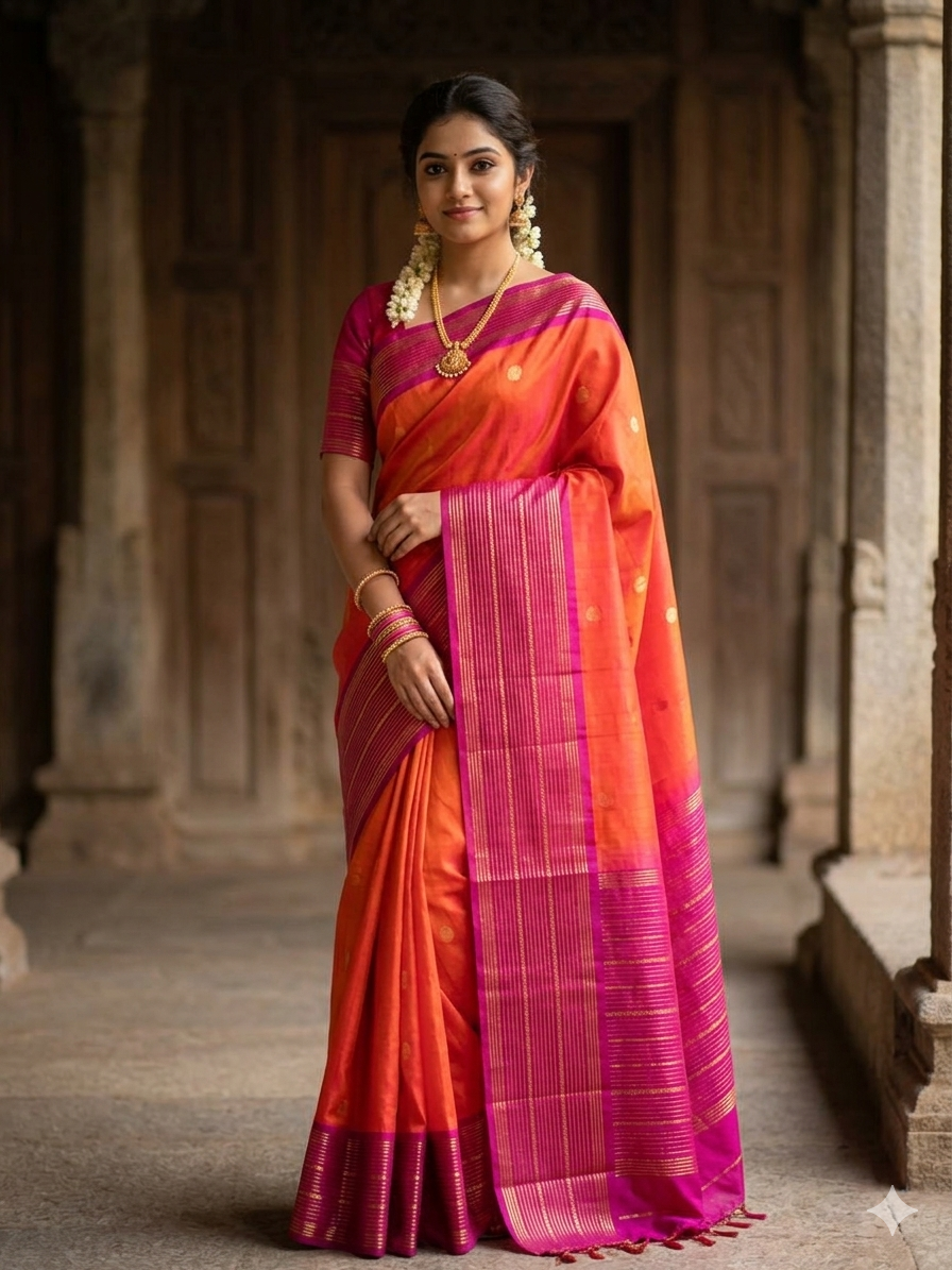 Pure Kanchipuram Silk Saree
