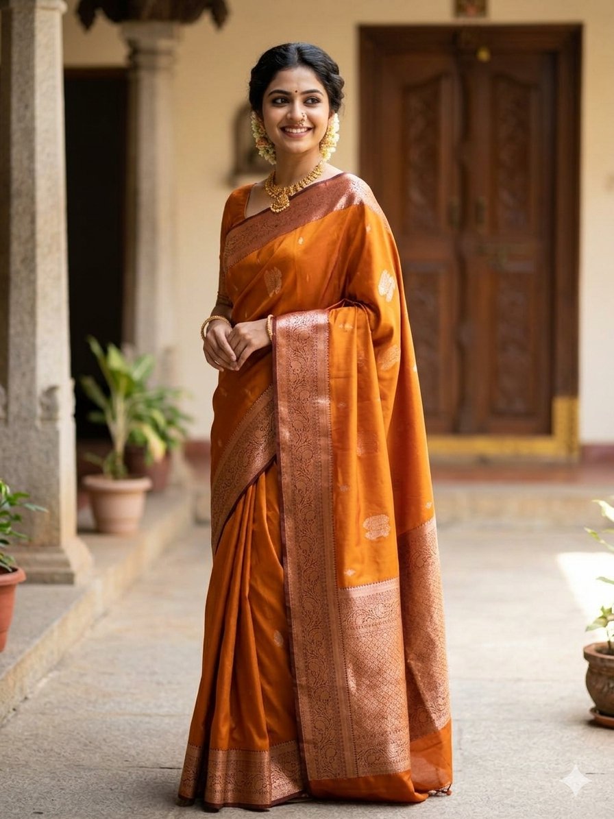 Kanchi Mix Silk Saree