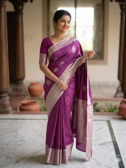 Pure Kanchipuram Silk Saree