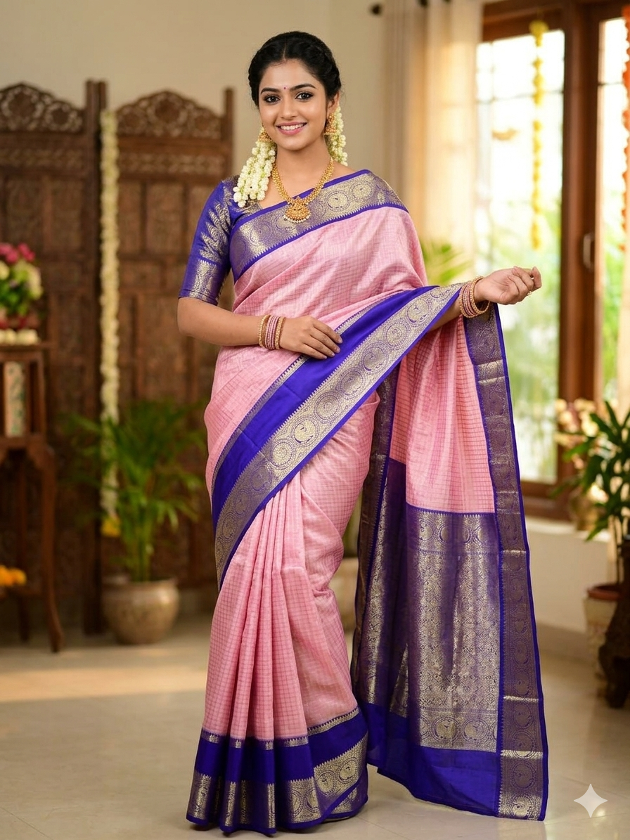 Pure Kanchipuram Silk Saree