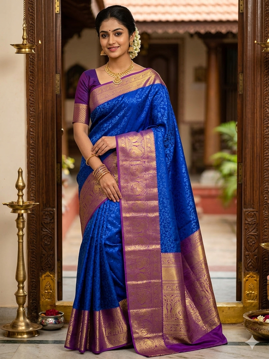 Pure Kanchipuram Silk Saree