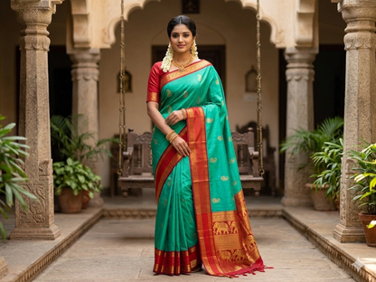 Pure Kanchipuram Silk Saree