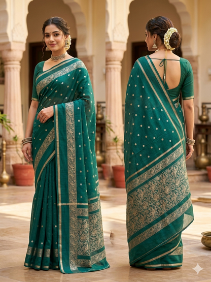 Artificial / Mix Crape Sarees