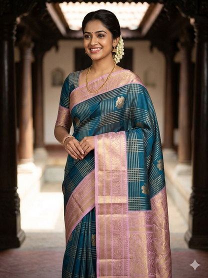 Pure Kanchipuram Silk Saree