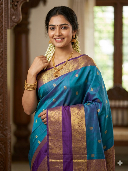 Pure Kanchipuram Silk Saree