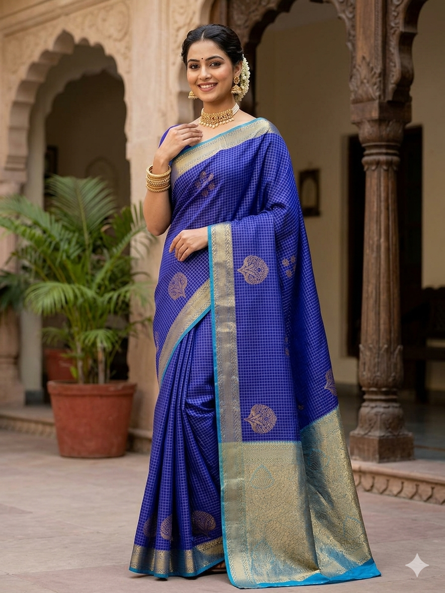 Pure Kanchipuram Silk Saree