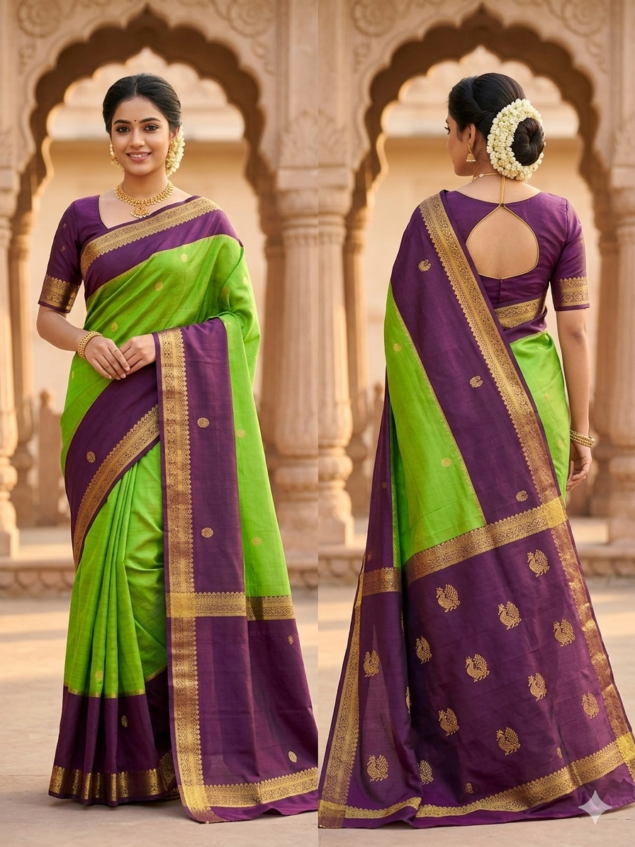 Pure Kanchipuram Silk Saree
