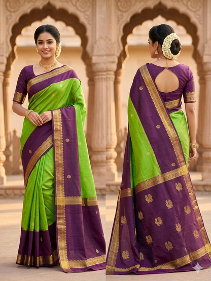 Pure Kanchipuram Silk Saree