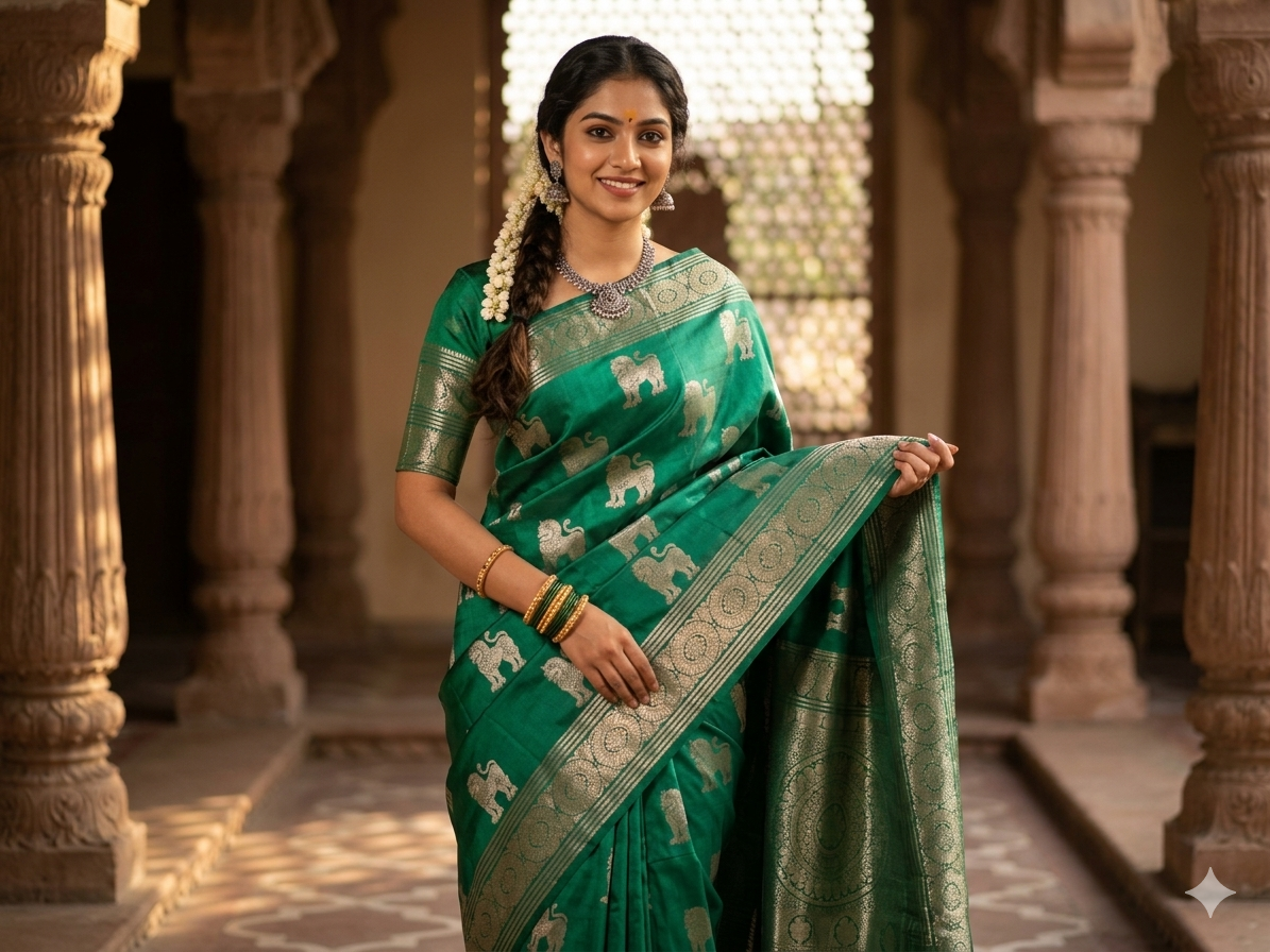 Pure Kanchipuram Silk Saree