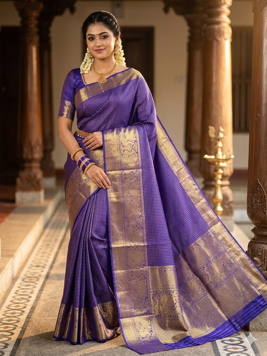 Pure Kanchipuram Silk Saree