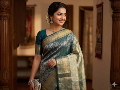 Pure Kanchipuram Silk Saree
