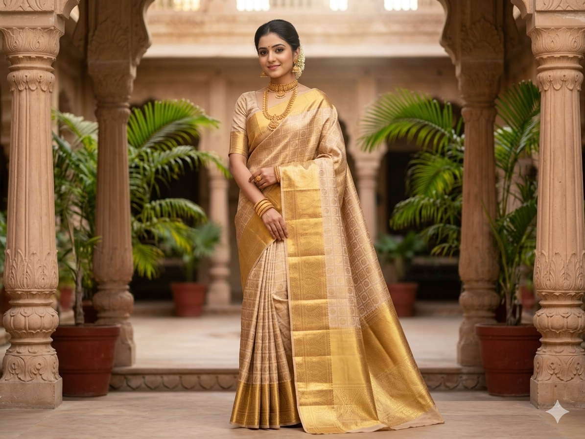 Pure Kanchipuram Silk Saree