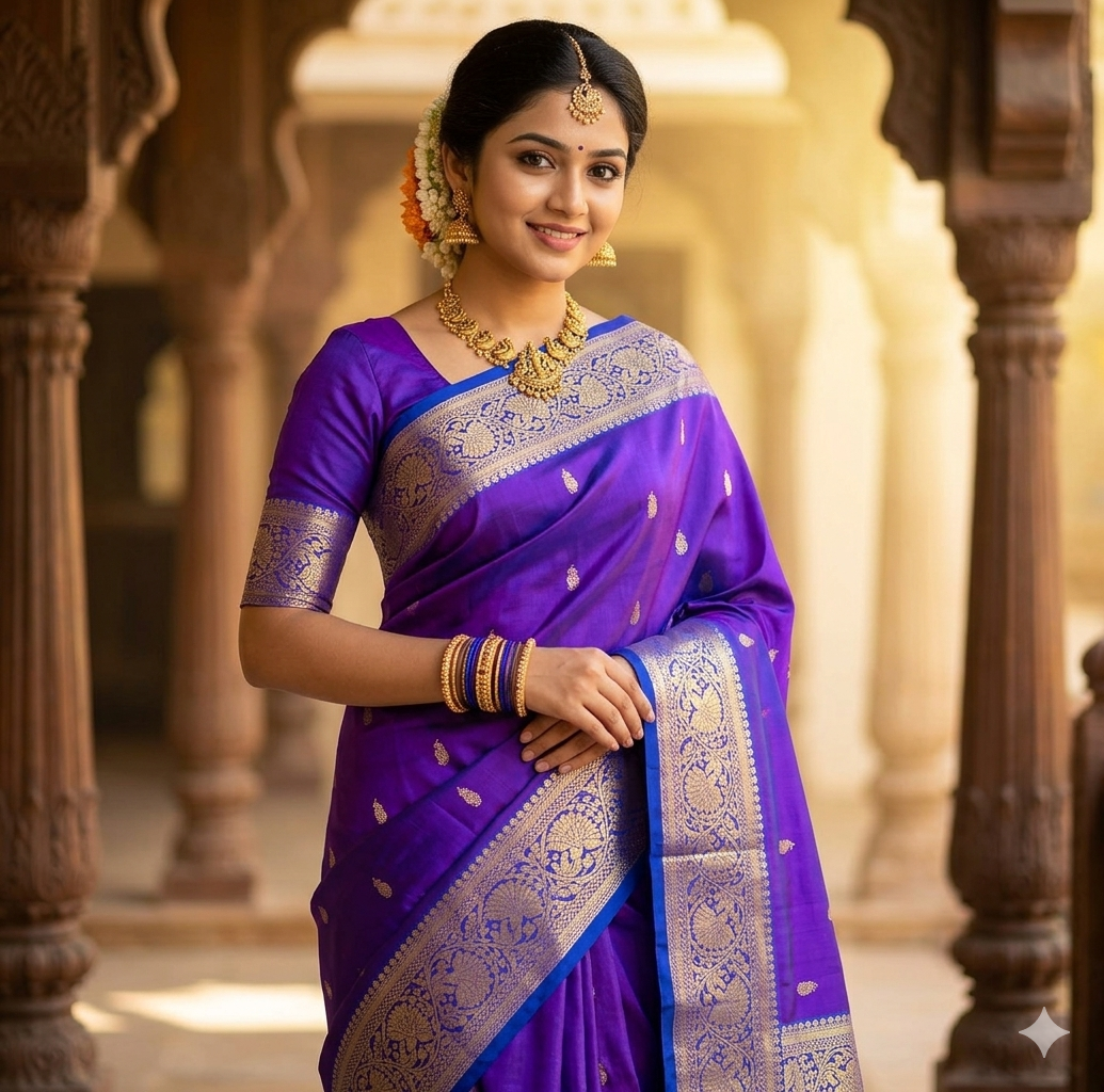 Pure Kanchipuram Silk Saree