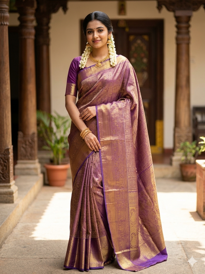 Pure Kanchipuram Silk Saree