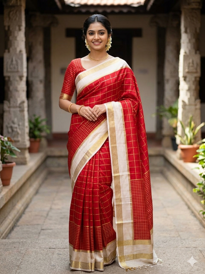Pure Mysore Silk Saree.