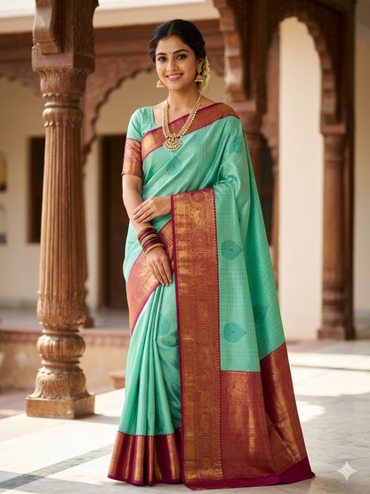 Pure Kanchipuram Silk Saree