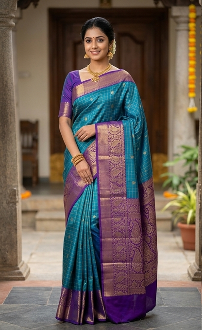 Pure Kanchipuram Silk Saree