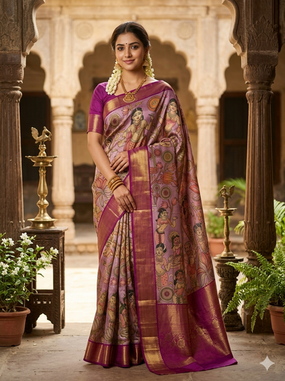 Pure Kanchipuram Silk Saree