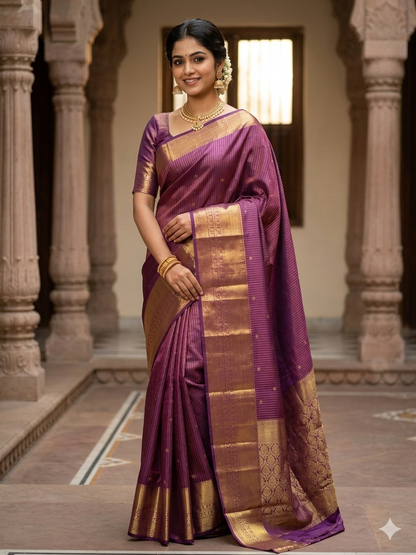 Pure Kanchipuram Silk Saree