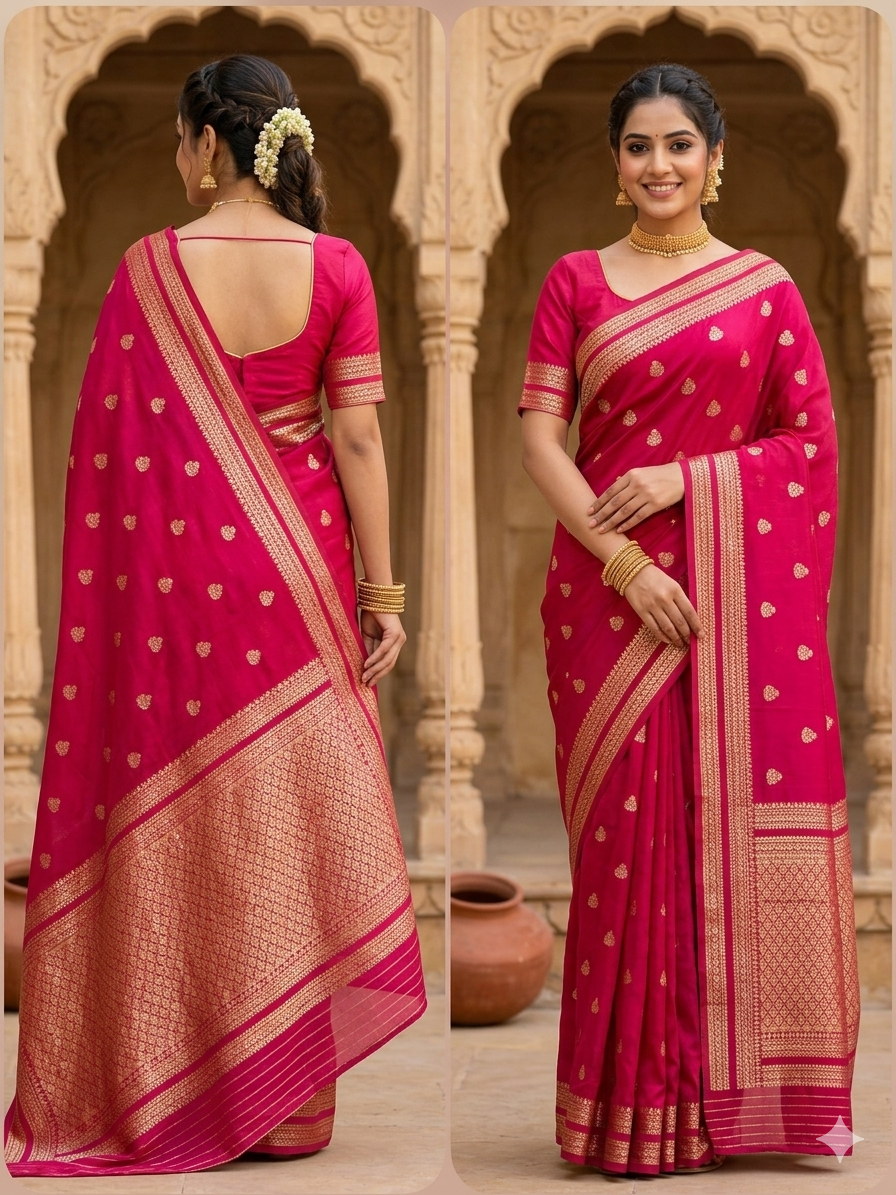Artificial / Mix Crape Sarees
