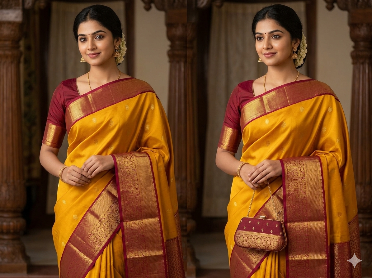 Pure Kanchipuram Silk Saree