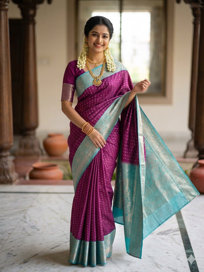 Pure Kanchipuram Silk Saree