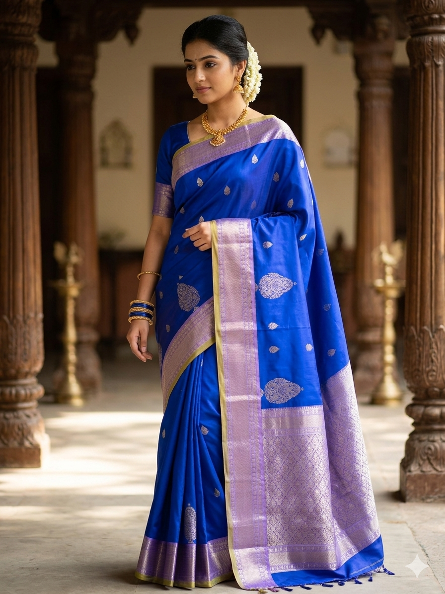Pure Kanchipuram Silk Saree