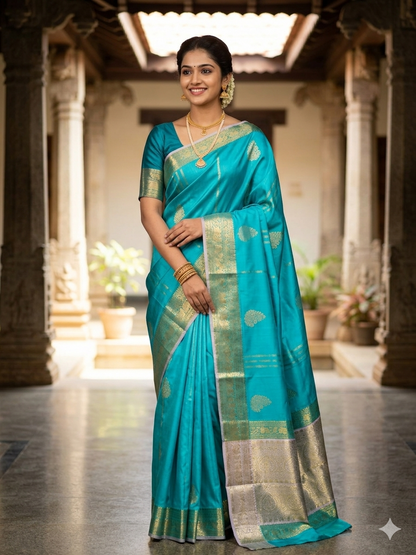 Pure Kanchipuram Silk Saree