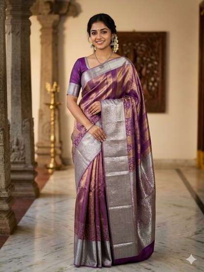 Pure Kanchipuram Silk Saree