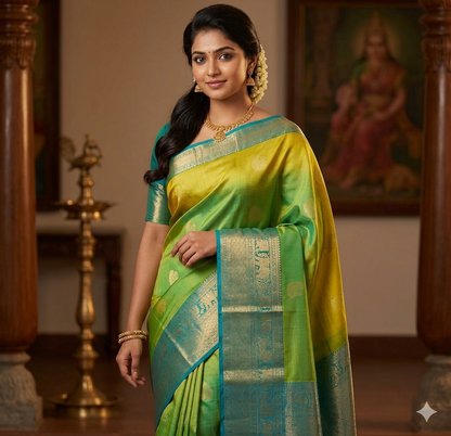 Pure Kanchipuram Silk Saree