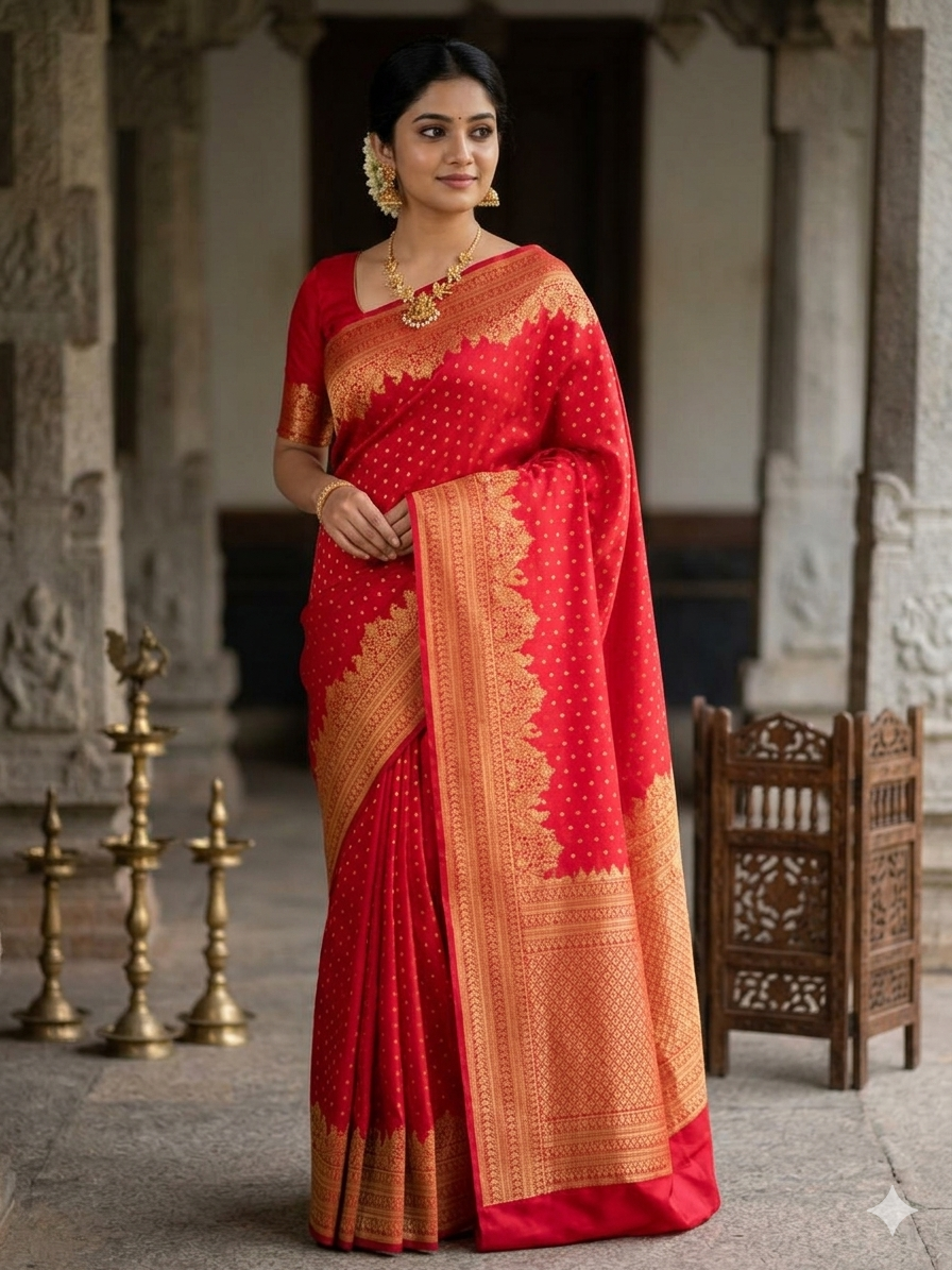 Pure Kanchipuram Silk Saree