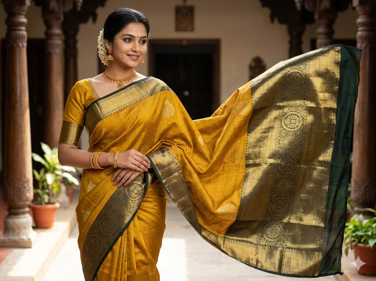 Pure Kanchipuram Silk Saree