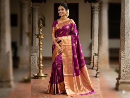 Pure Kanchipuram Silk Saree