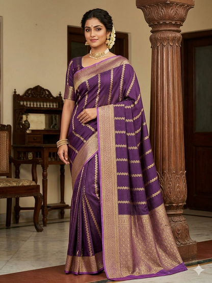 Pure Mysore Silk Saree.