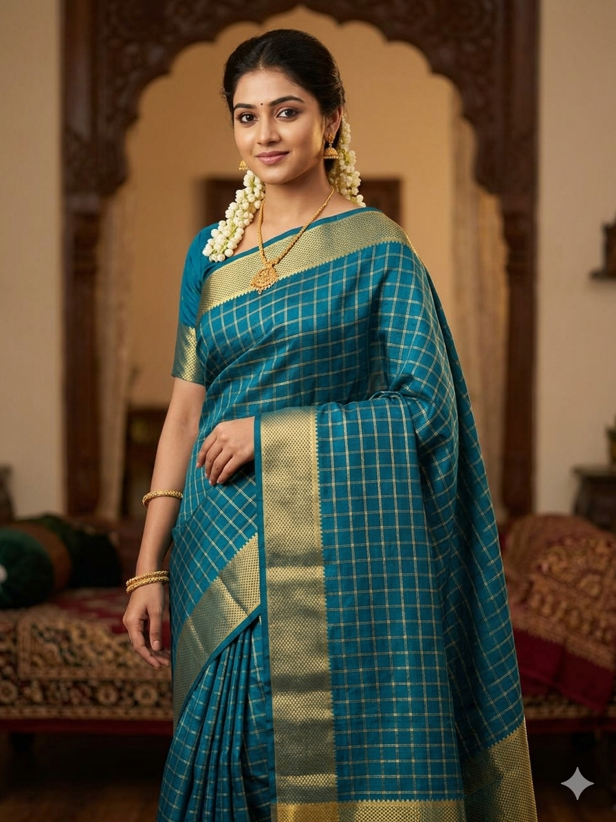 Pure Mysore Silk Saree.