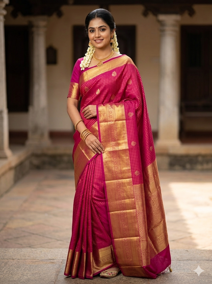 Pure Kanchipuram Silk Saree