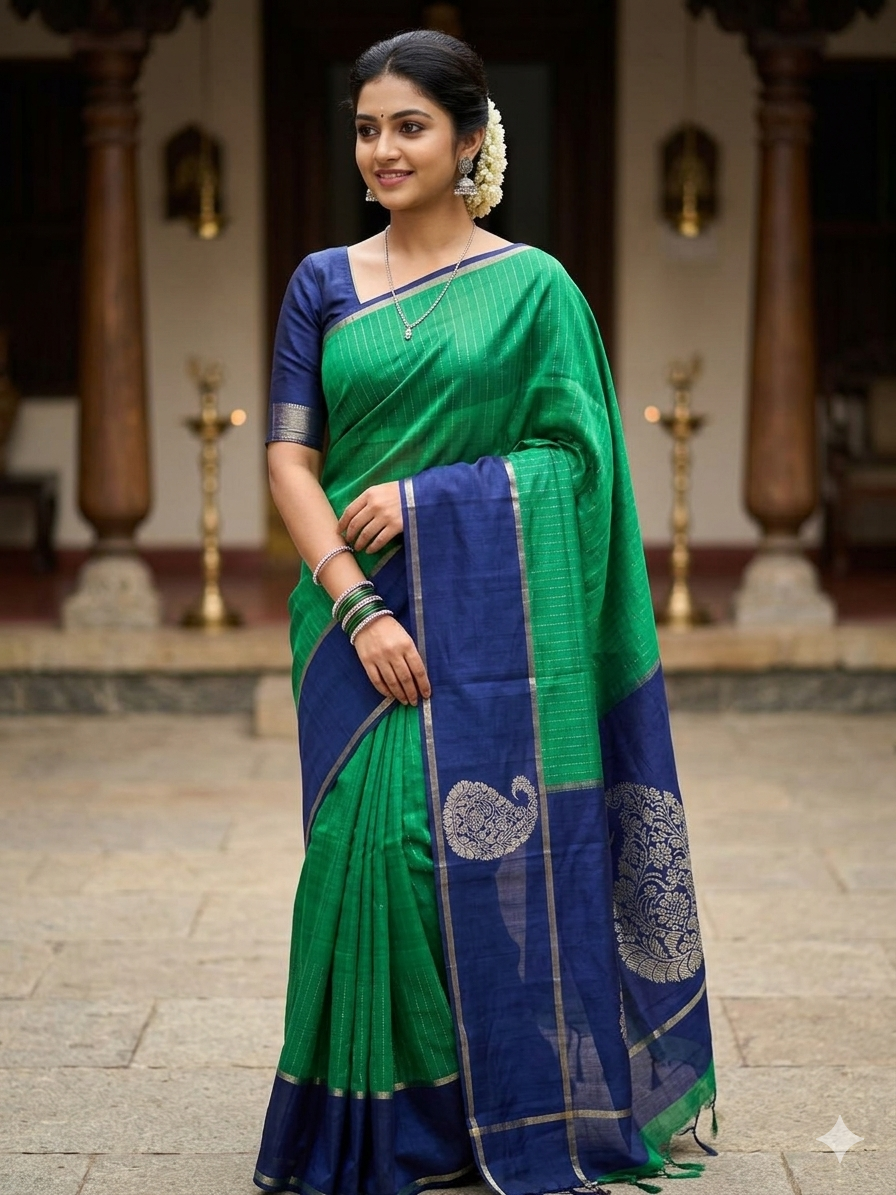 Pure Kanchipuram Silk Saree