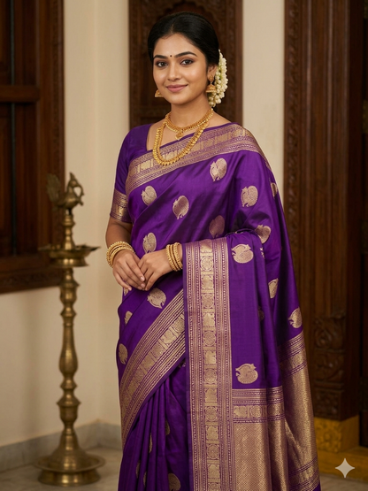Pure Kanchipuram Silk Saree