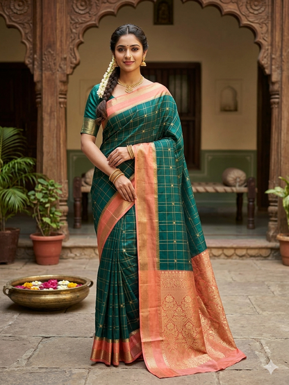 Pure Mysore Silk Saree.