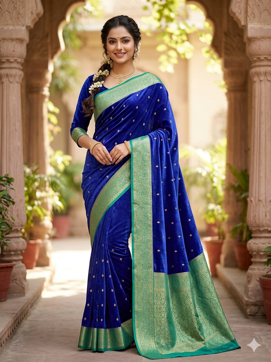 Pure Mysore Silk Saree.