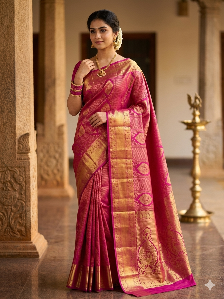 Pure Kanchipuram Silk Saree