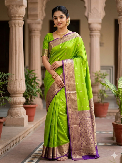Pure Mysore Silk Saree ( 60 Grams )